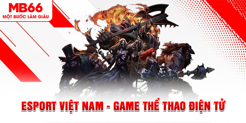 Esport Việt Nam - Game Thể Thao Điện Tử Thú Vị Của MB66